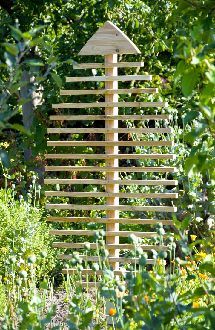 dobar Design Rankhilfe in Blattform "fagus"